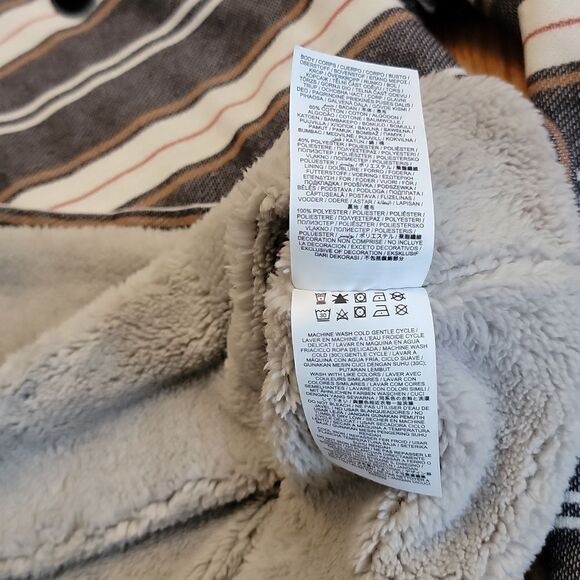 Hurley Modern Surf Poncho Surfer Sherpa Hoodie NWOT Size S Small - Picture 8 of 13